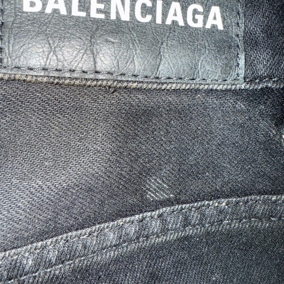 Balenciaga Two-Tone Skinny Jeans — 2019 (Demna Gvasalia) - Picture 7 of 9